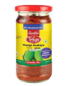 Telugu Mango Pickle 24X300GM-Carton