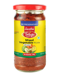 Telugu Mixed Vegetable Pickle 24X300GM-Carton