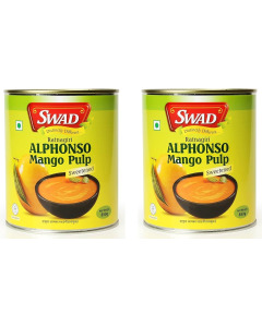 Swad Alphonso Mango Pulp 12X850GM-Carton