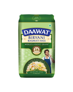 Daawat Biryani Basmati Rice 20X1KG-Carton