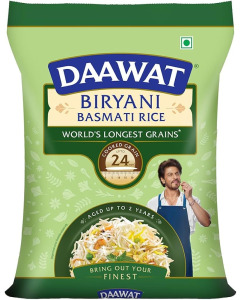 Daawat Biryani Basmati Rice 4X5KG-Carton