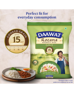Daawat Everyday Gold Basmati Rice 20X1KG-Carton