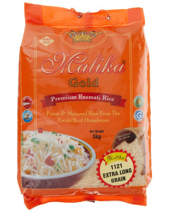 Malika Gold Basmati Rice 4X5KG-Carton