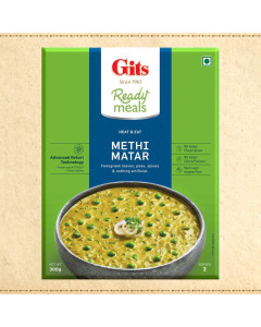 Gits Methi Matar RTE 20X300GM-Carton