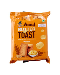 Amul Butter Toast Wheat 24X200GM-Carton