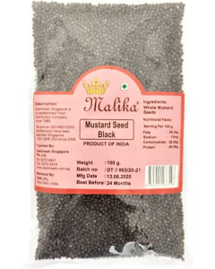 Malika Mustard Seeds Black 40X250G-Carton