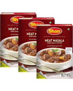 Shan Meat And Veg Curry Mix 48X100GM-Carton