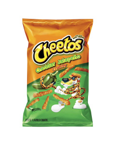 Cheetos Cheddar Jalapeno Cheese Snacks - Carton