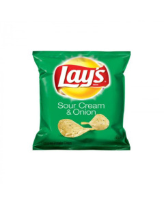  Lay's Sour Cream and Onion Halal - Carton