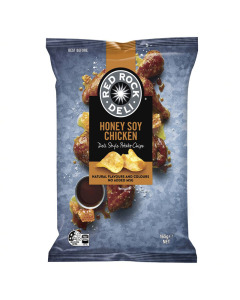 Red Rock Deli Honey Soy Chicken Potato Chips - Carton