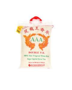 Double F.K. AAA Thai Hom Mali Rice - Carton