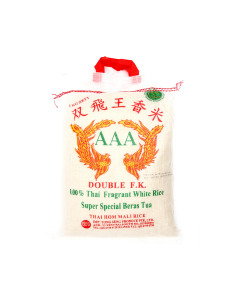 Double F.K. AAA Thai Hom Mali Rice - Carton