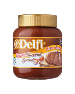 Delfi Chocolate Spread - Double Hazelnut - Carton