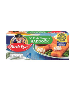 Birds Eye 10's Haddock Fish Finger - Carton