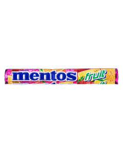 Mentos Fruit Chewy Candy Roll - Carton