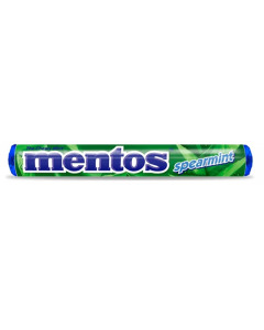 Mentos Spearmint Chewy Candy Roll - Carton