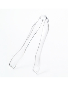 Sabert Clear Plastic Large Tong - Carton