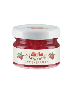 Darbo Mini Jar 28 g Strawberry Fruit Spread - Case