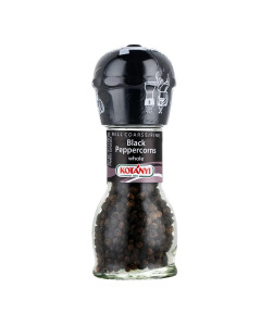 Kotanyi Peppercorns Grinder Black Whole - Carton