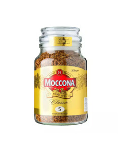 Moccona Classic Medium Roast Freeze Dried 5 Instant Coffee - Carton