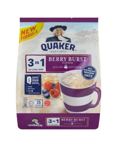Quaker 3-i n-1 Berry Burst - Carton