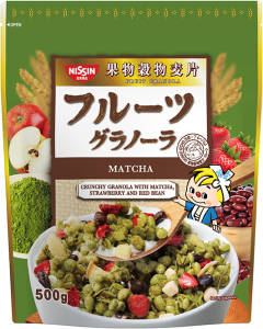 NISSIN GRANOLA Matcha flavor - CARTON
