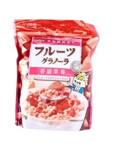 NISSIN GRANOLA Strawberry flavor - CARTON