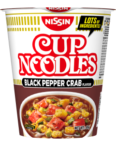 NISSIN BLACK PEPPER CRAB - CARTON