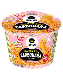 NISSIN Carbonara Salted Egg Flavour - CARTON