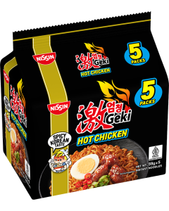 Nissin Geki SG Hot Chicken - CARTON