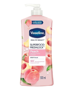 Vaseline Lotion Superfood Peach - Carton