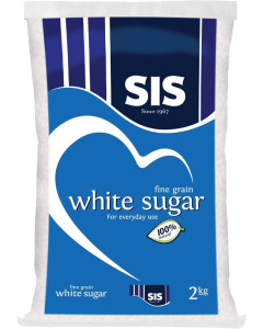 SIS Fine Grain Sugar 2kg X 10-Carton