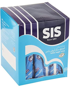 SIS White Sugar Sticks 100s 4g X 100 X 24-Carton