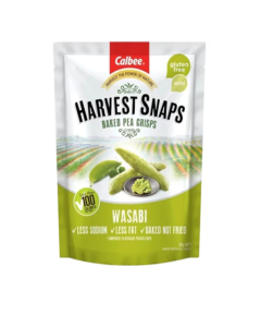 Calbee Harvest Snaps Wasabi - Carton