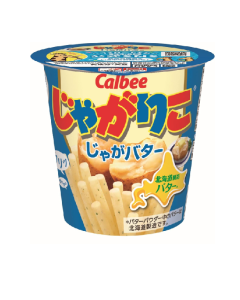 Calbee JagaRico Potato Sticks Hokkaido Butter - Carton