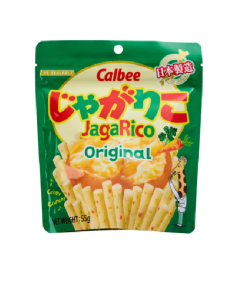 Calbee JagaRico Potato Sticks Original - Carton