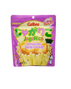 Calbee JagaRico Potato Sticks Umami Seaweed - Carton