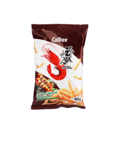 Calbee Prawn Cracker Grilled Squid Seaweed - Carton