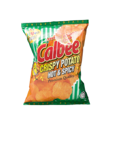 Calbee Potato Chips Hot & Spicy - Carton