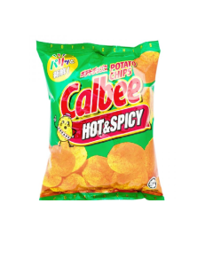 Calbee Potato Chips Hot & Spicy - Carton