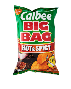 Calbee Potato Chips Hot & Spicy - Carton