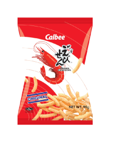 Calbee Prawn Cracker Original - Carton