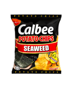 Calbee Potato Chips Seaweed - Carton