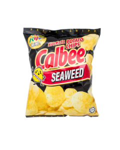 Calbee Potato Chips Seaweed - Carton