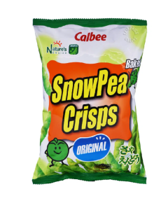 Calbee Snow Pea Crisps Original - Carton