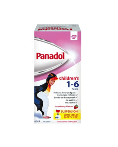 PANADOL KIDS SUSPENSION 1-12 YEARS (12x60ml) - Carton