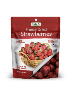 DJ&A Freeze Dried Strawberries - Carton