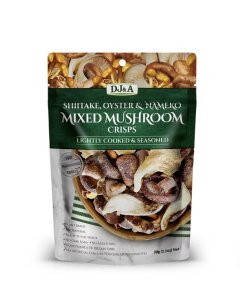 DJ&A Mixed Mushroom Crisps (Shiitake, Nameko & Oyster) - Carton