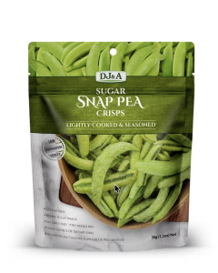 DJ&A Sugar Snap Pea Crisps - Carton