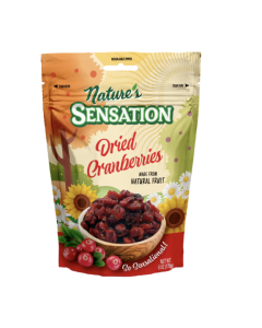 Nature’s Sensation Dried Cranberries - Carton